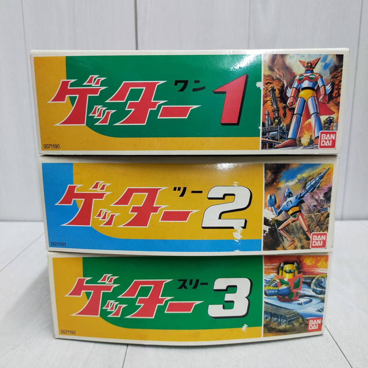 動くのか？【絶版レアキット】ゲッター3プラモデル 仮組＆電動化