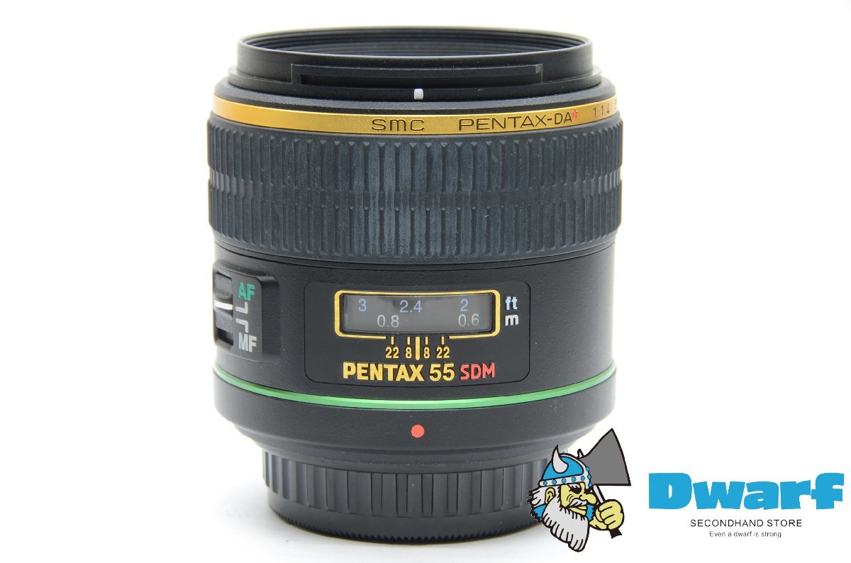 ペンタックス PENTAX SMC PRNTAX DA* 55mm F1.4 SDM オートフォーカス一眼レフ用レンズ