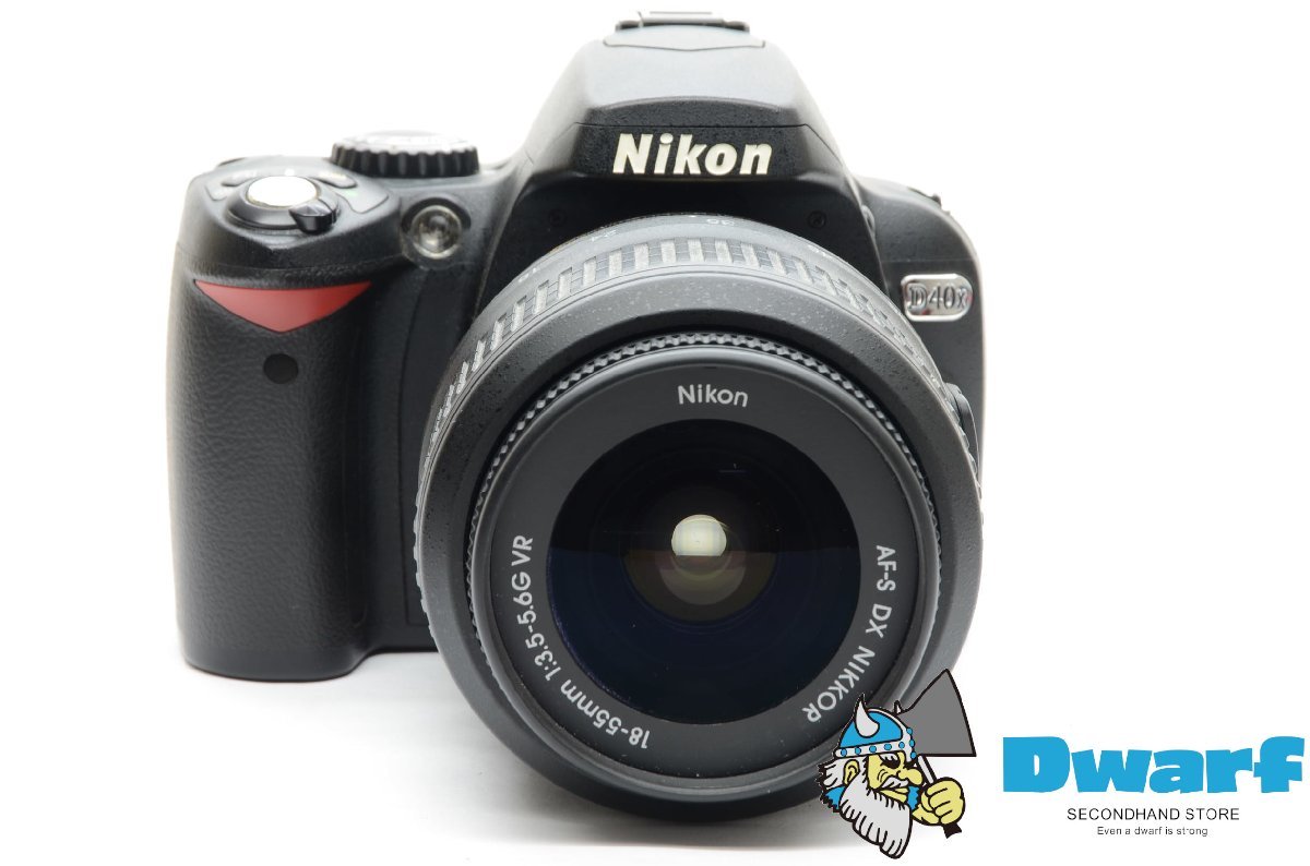 ニコン Nikon D40x AF-S DX 18-55mm F3.5-5.6 G VR デジタル一眼レフ