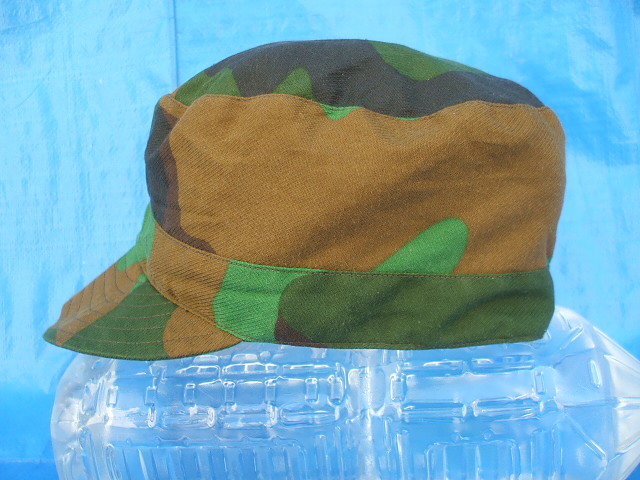 オランダ軍ファティーグキャップ,帽子,アフガン迷彩,size56(S-M中間),1995年製新品,コットン65%ポリエステル35%,,(23-4-7-1)_画像2