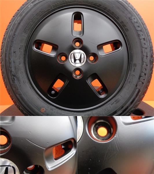 N-BOX 中古 ホンダ ザッツ純正 13インチ 新古品 RS SH01 145/80R13 2021年製 4本セット N-ONE N-WGN N-VAN 夏タイヤ_画像4