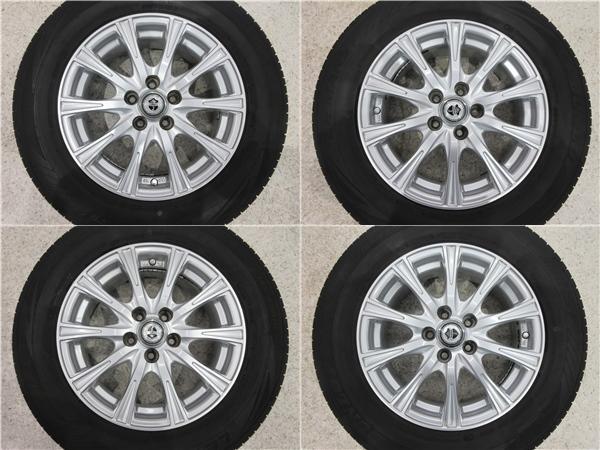 送料無料 4本 ダンロップ ルマンV 195/65R15 タイヤ ホイール セット 国産 夏 17年製 6J +43 5H 100 プリウス ウィッシュ アリオン 新潟_画像5