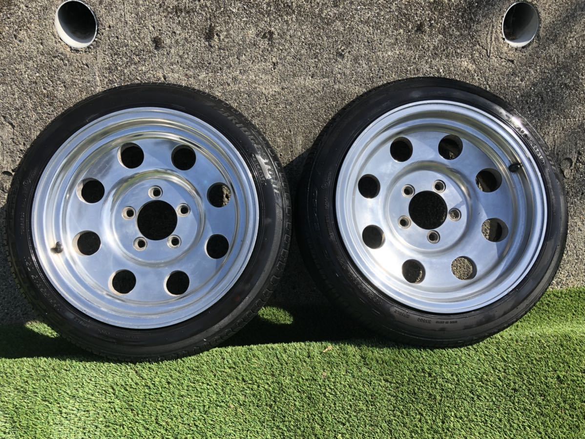 ゼロ トレーラー ホイール 2本セット! 15インチ ミッキートンプソン風