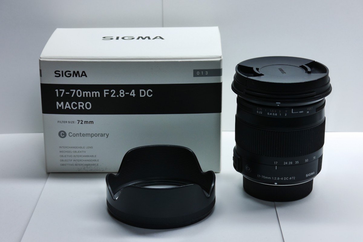 正規販売店】 シグマ 17-70mm F2.8-4 DC MACRO OS HSM ニコン用