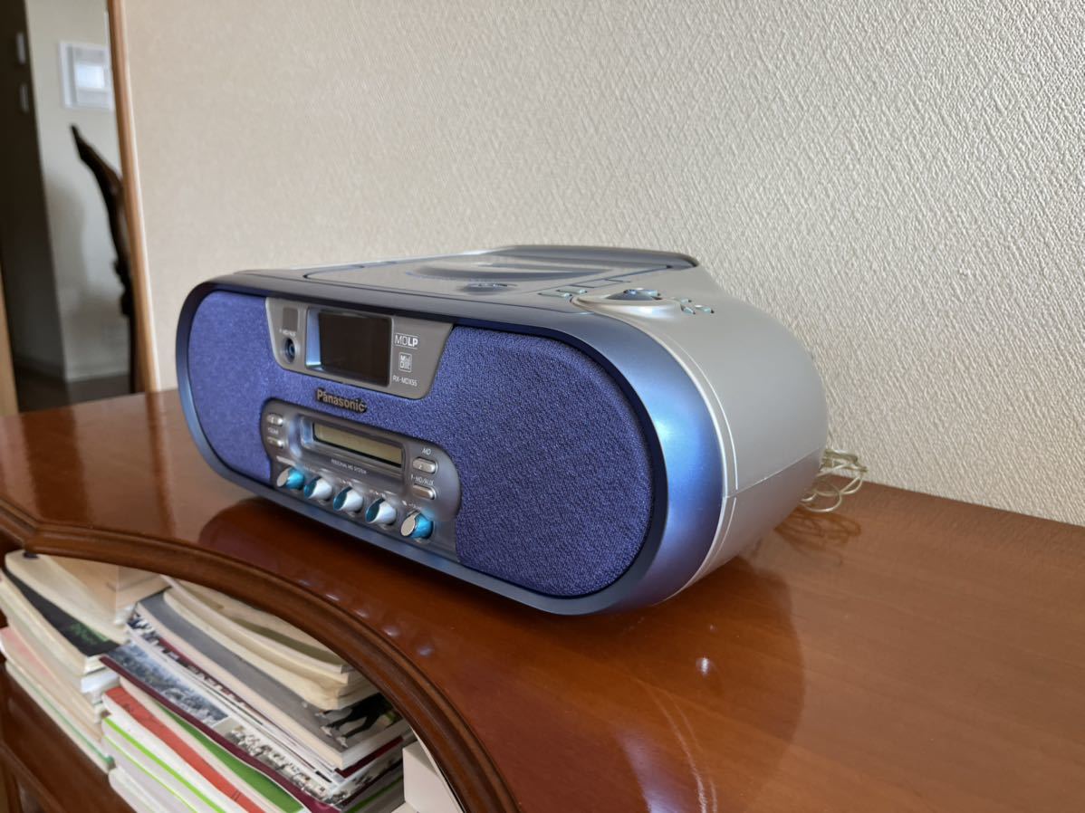 Panasonic パーソナルMDシステム RX-MDX55 CD デッキ ラジカセ(MD