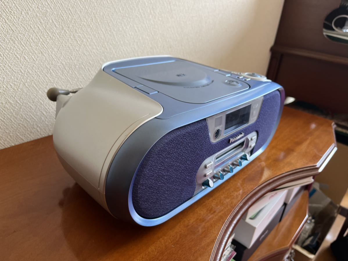 Panasonic パーソナルMDシステム RX-MDX55 CD デッキ ラジカセ(MD
