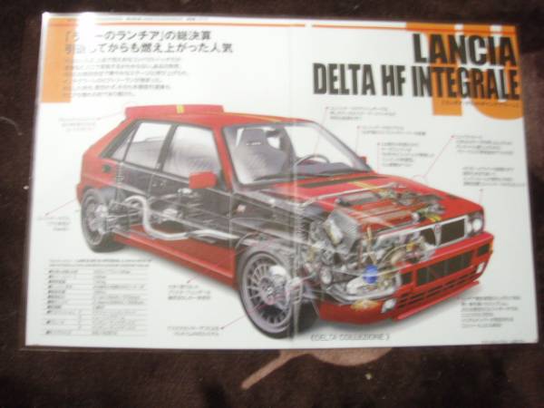 ＤＴ透视イラスト　ランチア　デルタHFインテグラーレ