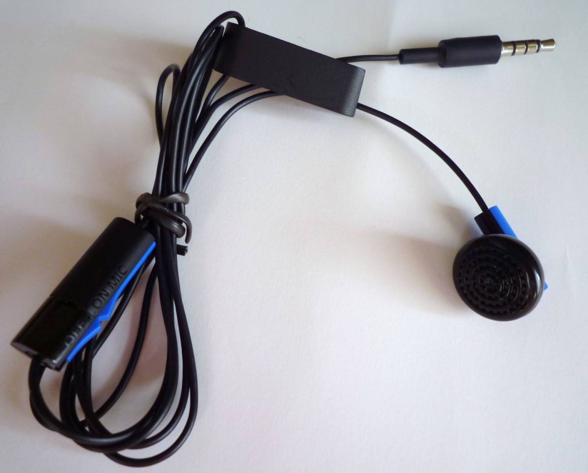 良品 SONY ソニー 純正 PlayStation イヤホン モノラルヘッド 良品 SONY ソニー 純正 PlayStation イヤホン モノラルヘッド
