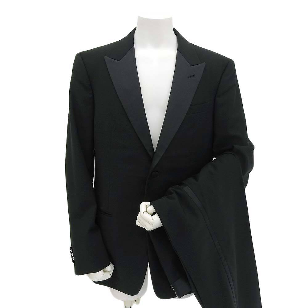  очень красивый товар joru geo Armani GIORGIO ARMANI смокинг однобортный костюм 2. кнопка мужской 54 чёрный черный чёрный бирка 