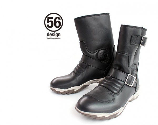 ★☆アウトレット!!　56design　Leather Riding Boots　ブラック　Sサイズ☆★_画像3