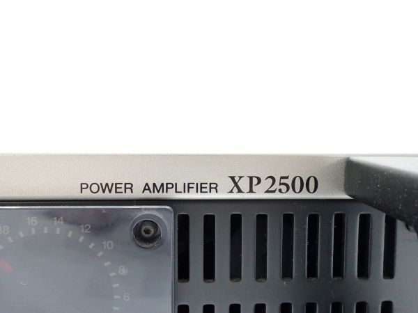 共同購入価格 YAMAHA XP2500 ステレオ パワーアンプ 業務用 ②
