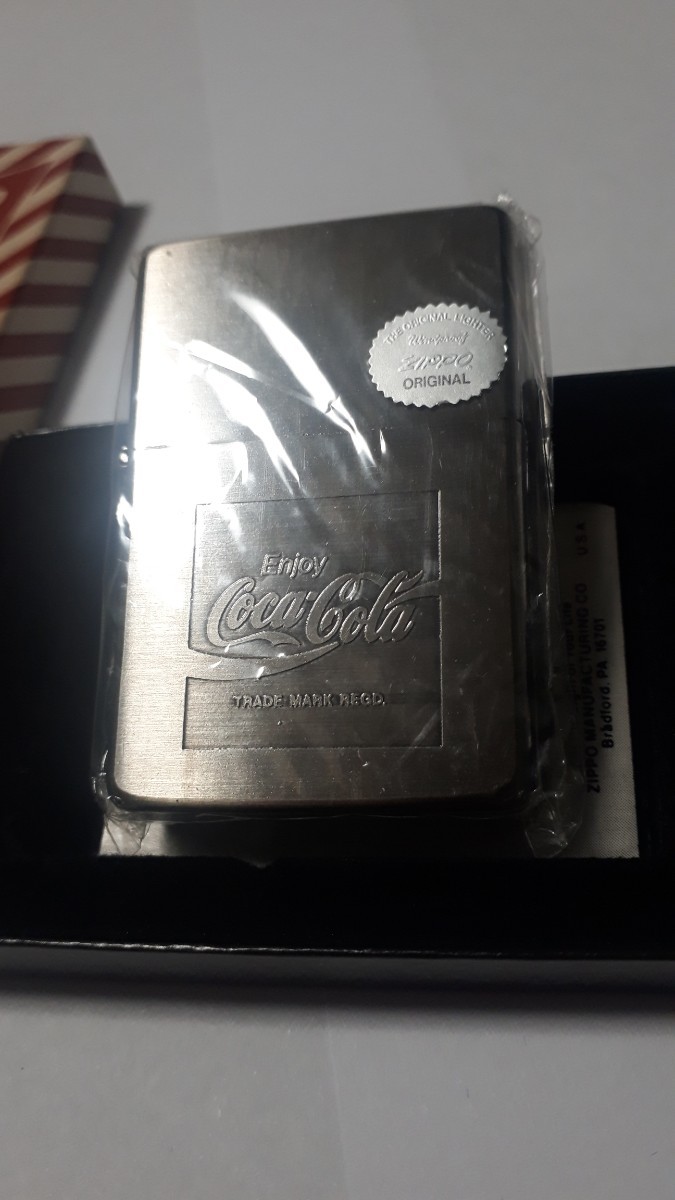 未使用 Coca-Cola Zippo 1937 REPLICA コカ・コーラ ジッポー 1937