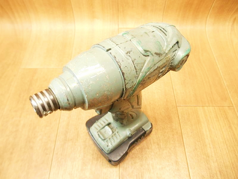 RYOBI リョービ インパクトドライバー DC14.4V バッテリー B-1415L 2個 充電器 BC-1400L コードレス 電動工具 充電式 ★動作確認済 No.2093_画像3