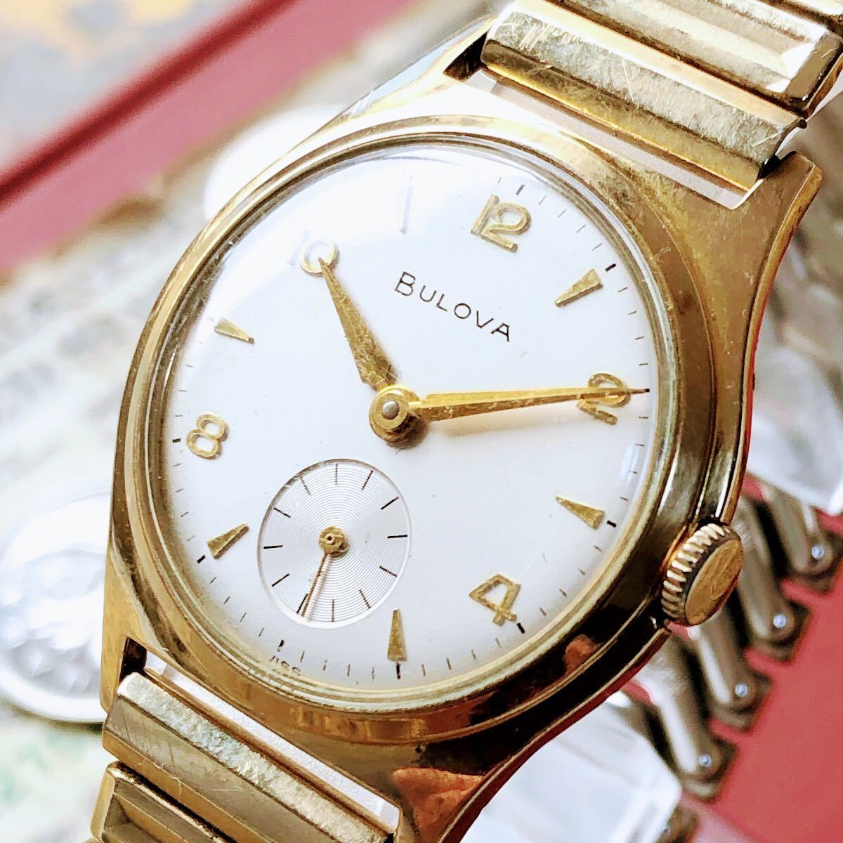 即納 腕時計 ブローバ BULOVA 手巻き アンティーク agapeeurope.org
