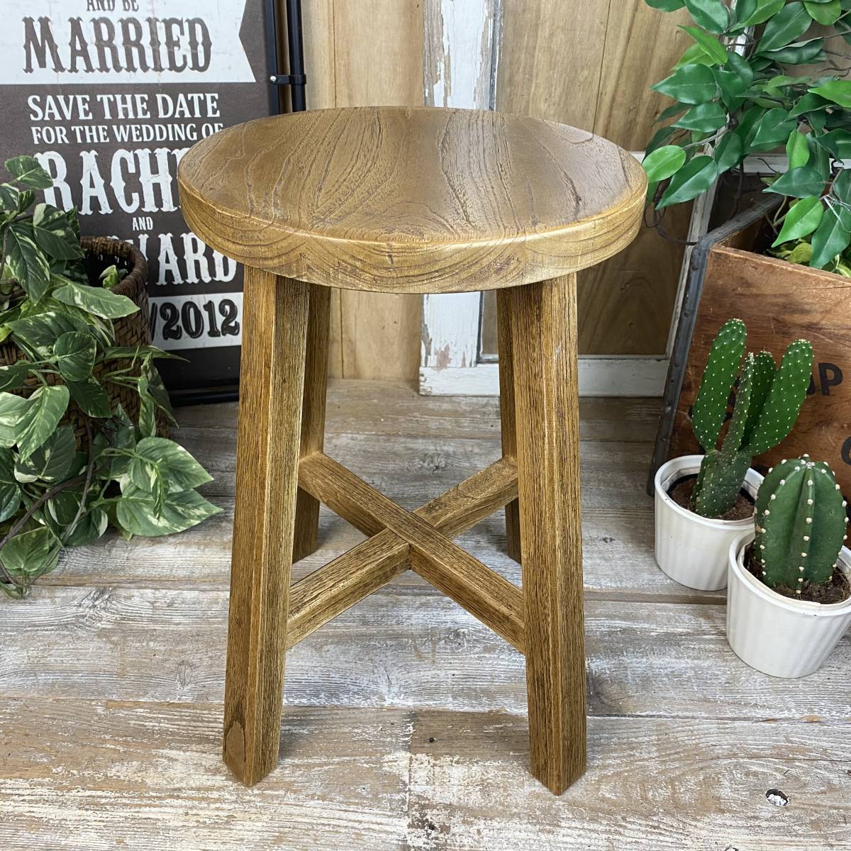  Asian furniture large sale! free shipping natural tree natural wood minti circle stool chair wooden Indonesia,minti material, chair, wood grain, retro, modern, chair 