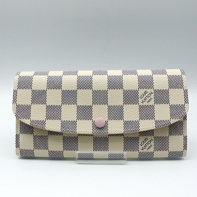 LOUIS VUITTON ルイ・ヴィトン ダミエアズール ポルトフォイユエミリー