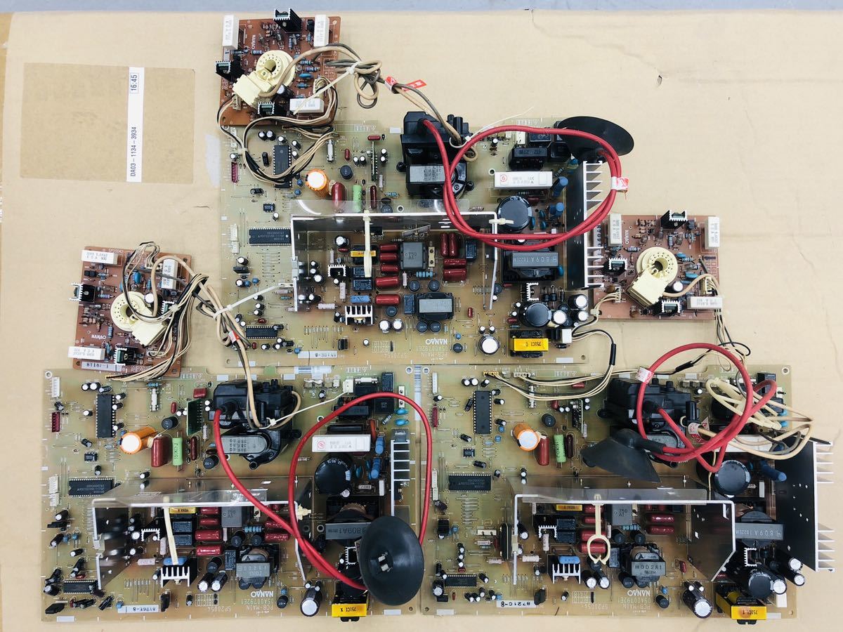 3枚セット ナナオ 29インチ CRTモニター基板 MS2931 ブラストシティ