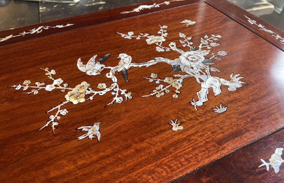 used 逸品 総唐木 花梨 無垢材 螺鈿細工 5杯抽斗 箪笥 チェスト used 逸品 総唐木 花梨 無垢材 螺鈿細工 5杯抽斗 箪笥 チェスト