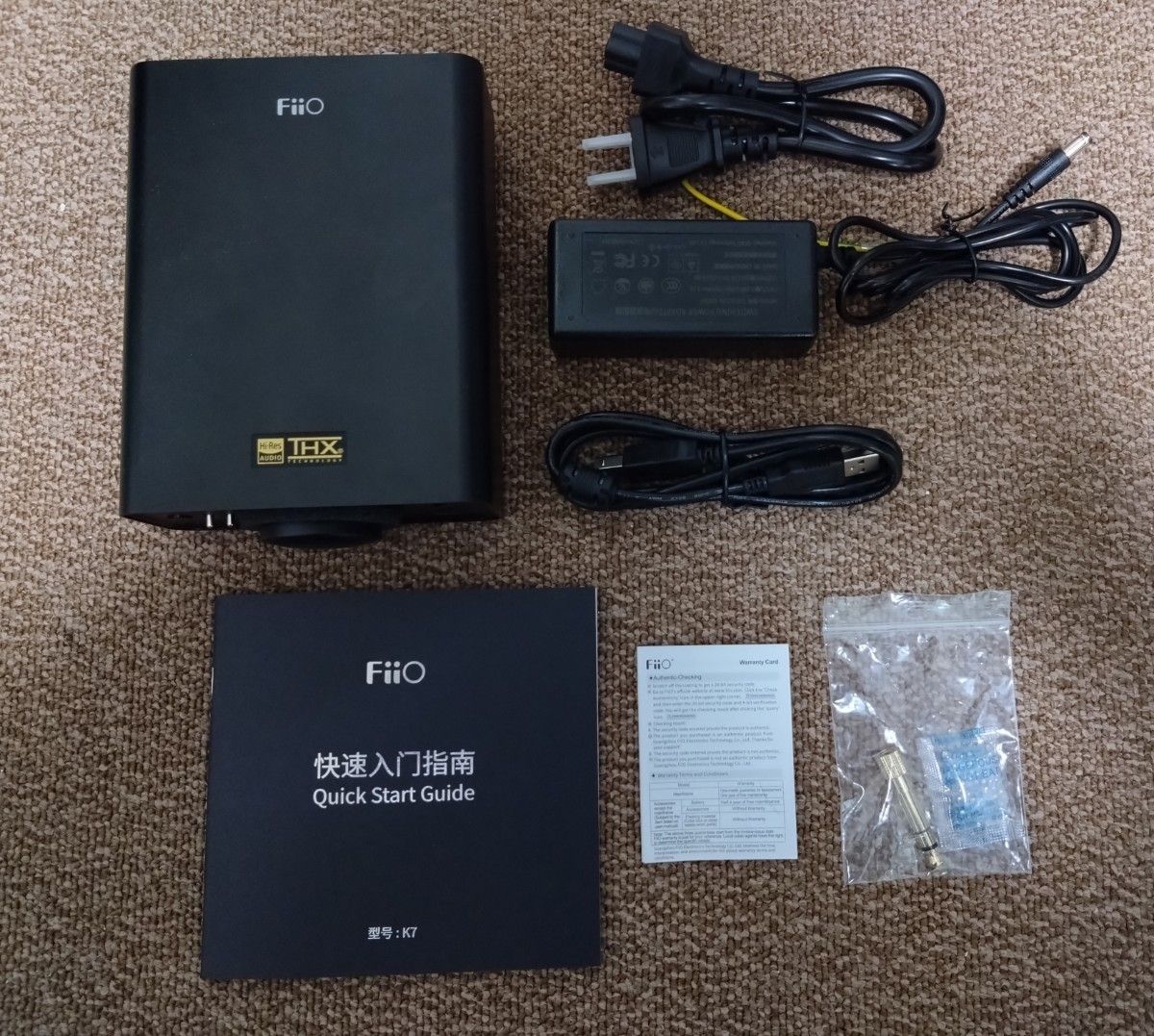 【極美品】FiiO K7 DAC アンプ
