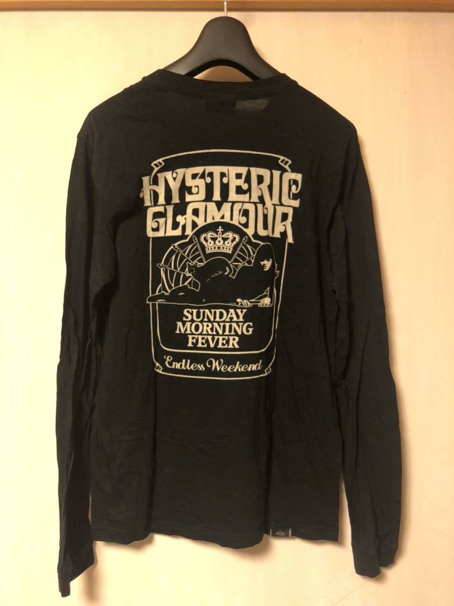 最新情報 ヒステリックグラマー HYSTERIC GLAMOUR プリント 長袖T