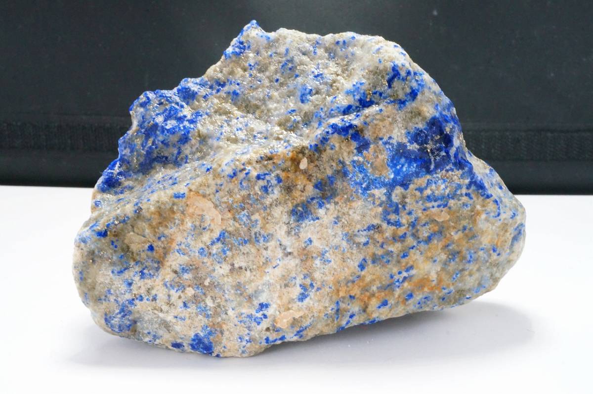 【即決特別価格！早い者勝ち！】フェルメール ブルー藍色が綺麗な上質アフガニスタン産ラピスラズリ/ラピス/ウルトラマリンブルー原石/545g_画像2