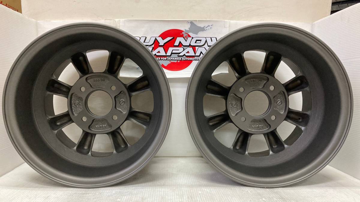 RS Watanabe R TYPE 14×9J-19 4H-114.3 ブラック 14インチ ワタナベ