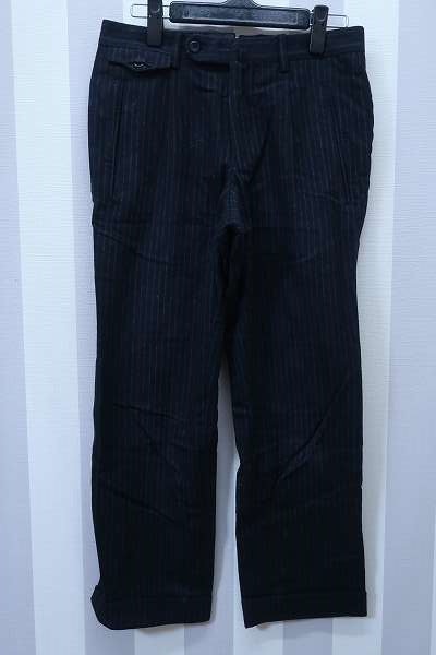 ab0507/ INCOTEX SUPER100\'S stripe slacks pants INCOTEX