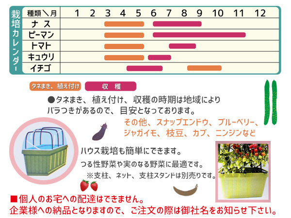 野菜 プランター 菜園 プランター 34L 630SN深型 12個セット 63×30×33H(cm) グリーン アイカ 配送不可地域有 法人のみ配送 送料無料_画像3