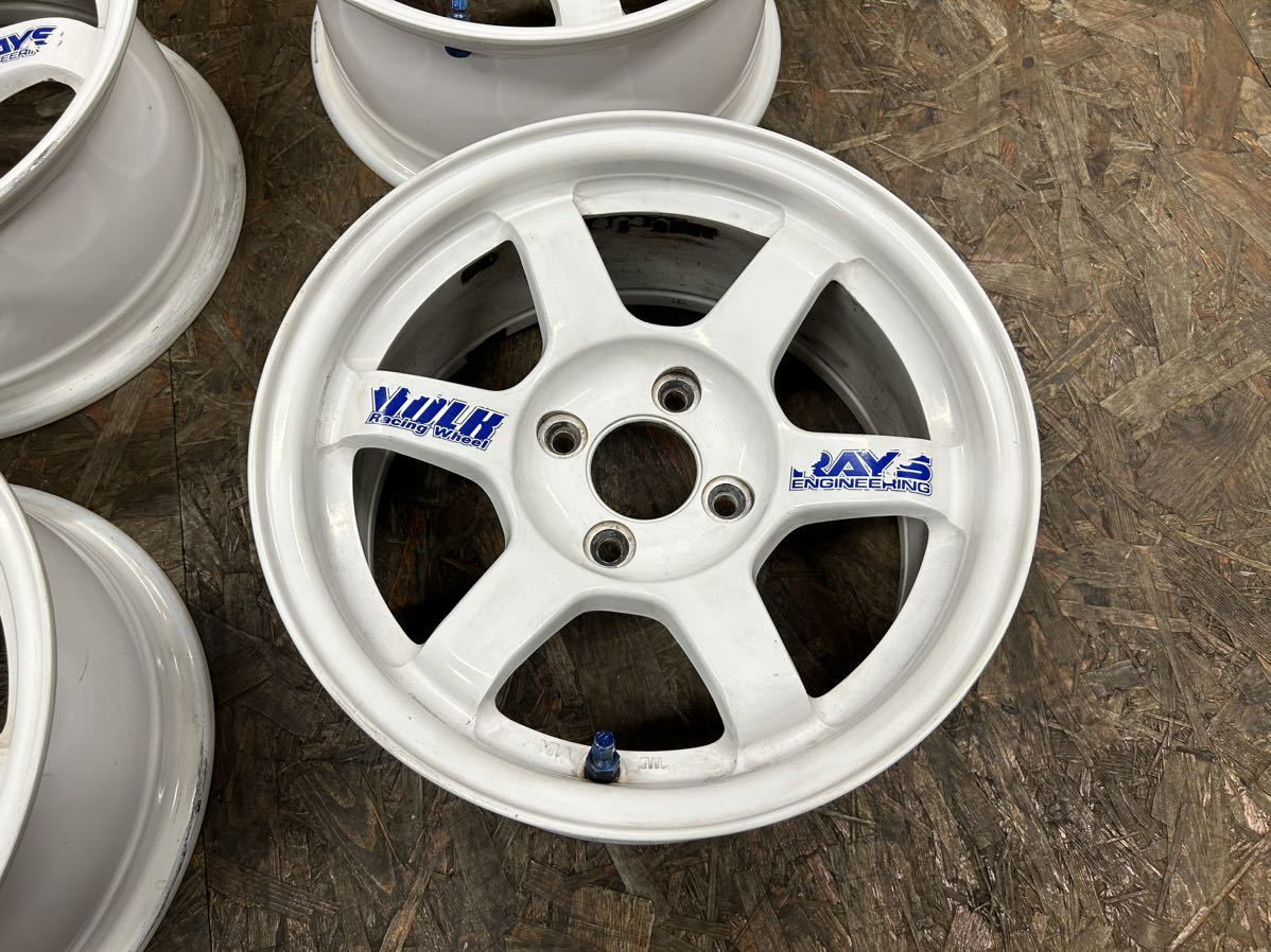RAYS TE37 14インチ レイズ 6.5j 4-100 +15 ボルクレーシング VOLK RACING ホイール | hotel-bijiko.jp