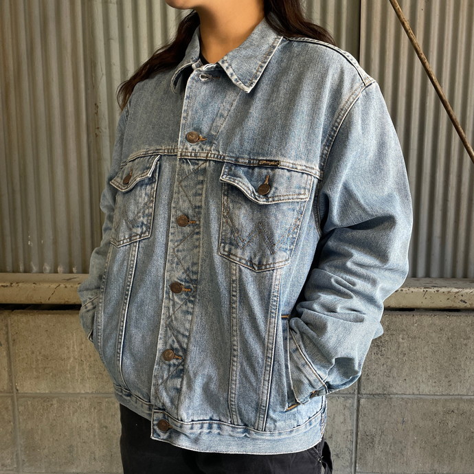 100％本物 80年代～90年代 Wrangler メンズM デニムジャケット