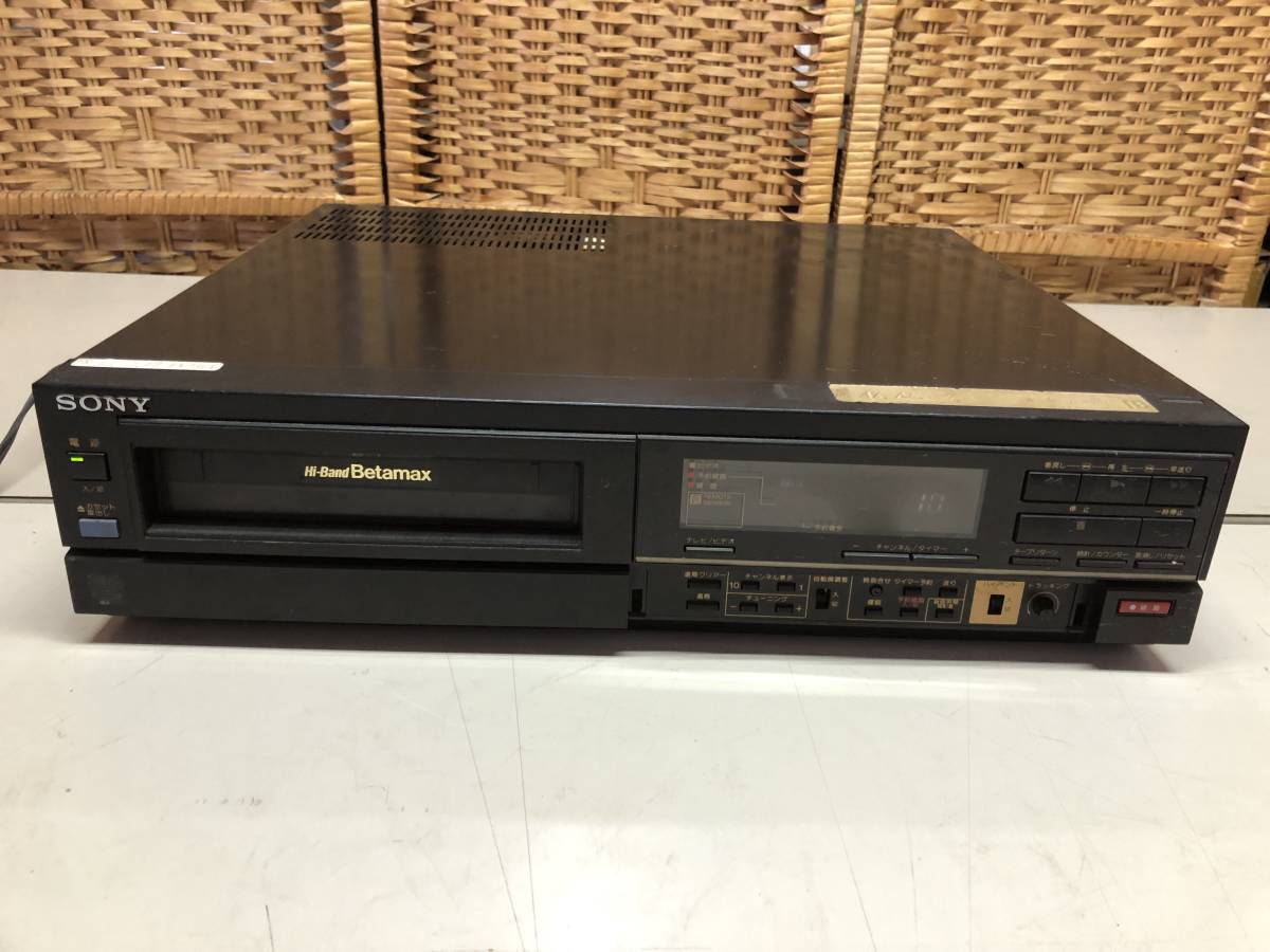 SONY ベータデッキ SL-200 ビデオカセットレコーダー|その他 SONY ベータデッキ SL-200 ビデオカセットレコーダー|その他