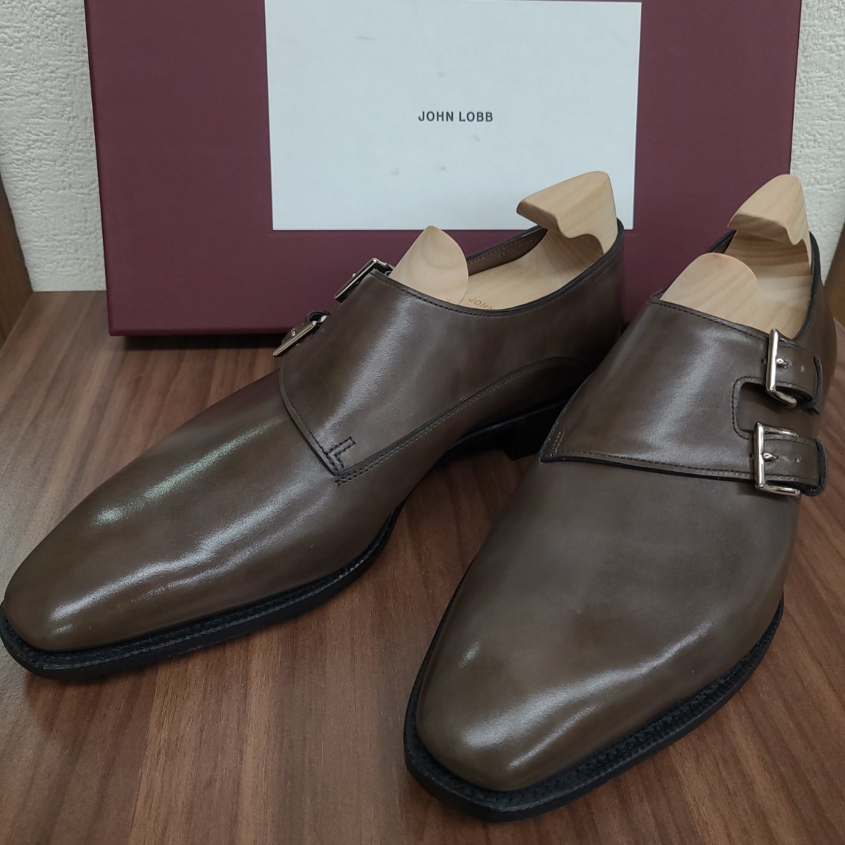 ジョンロブ　チャペル　JOHN LOBB　レアカラー　ピューター