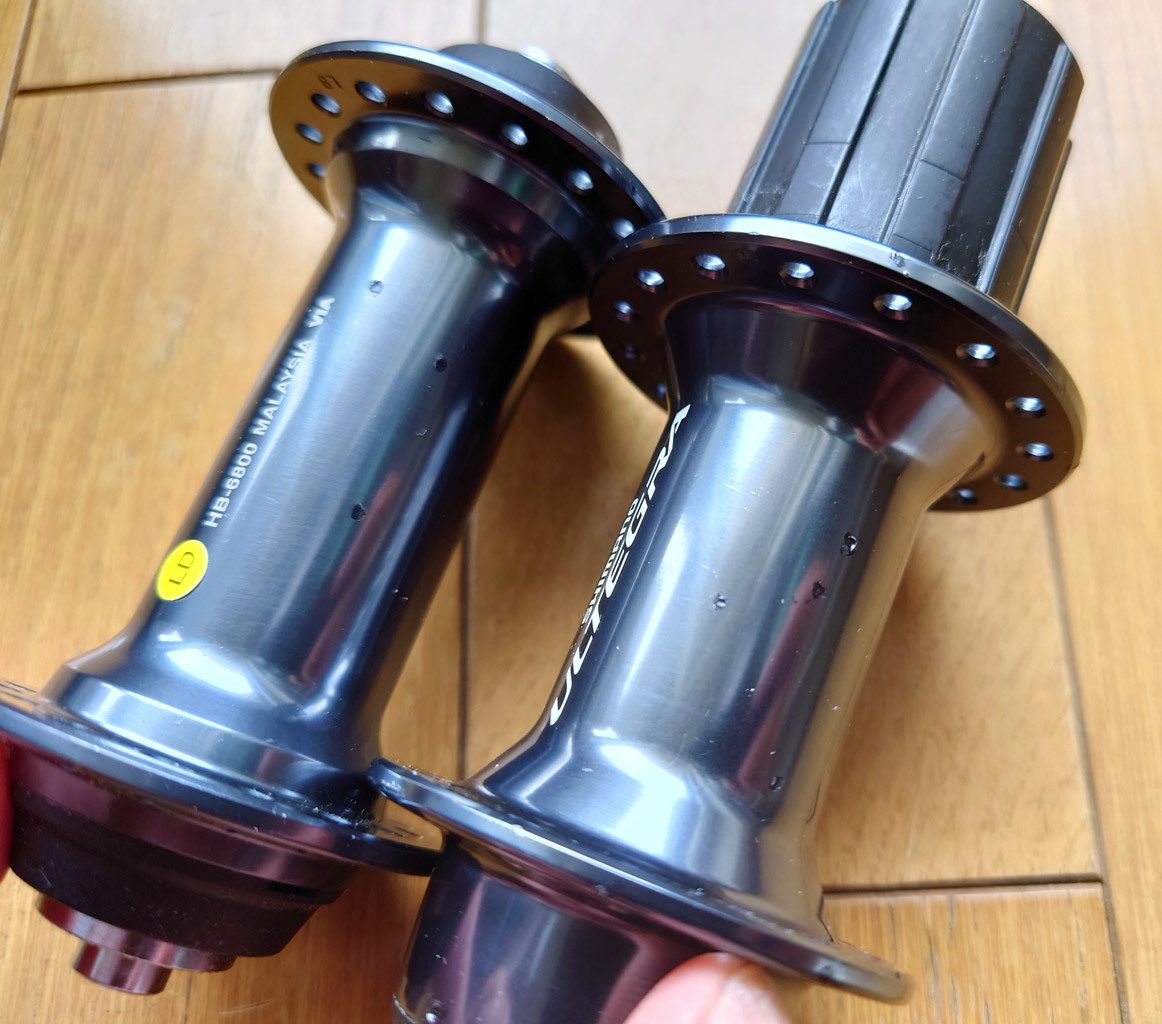 グリスアップ・玉当たり調整済】シマノ アルテグラハブ HB-6800 グリスアップ・玉当たり調整済】シマノ アルテグラハブ HB-6800