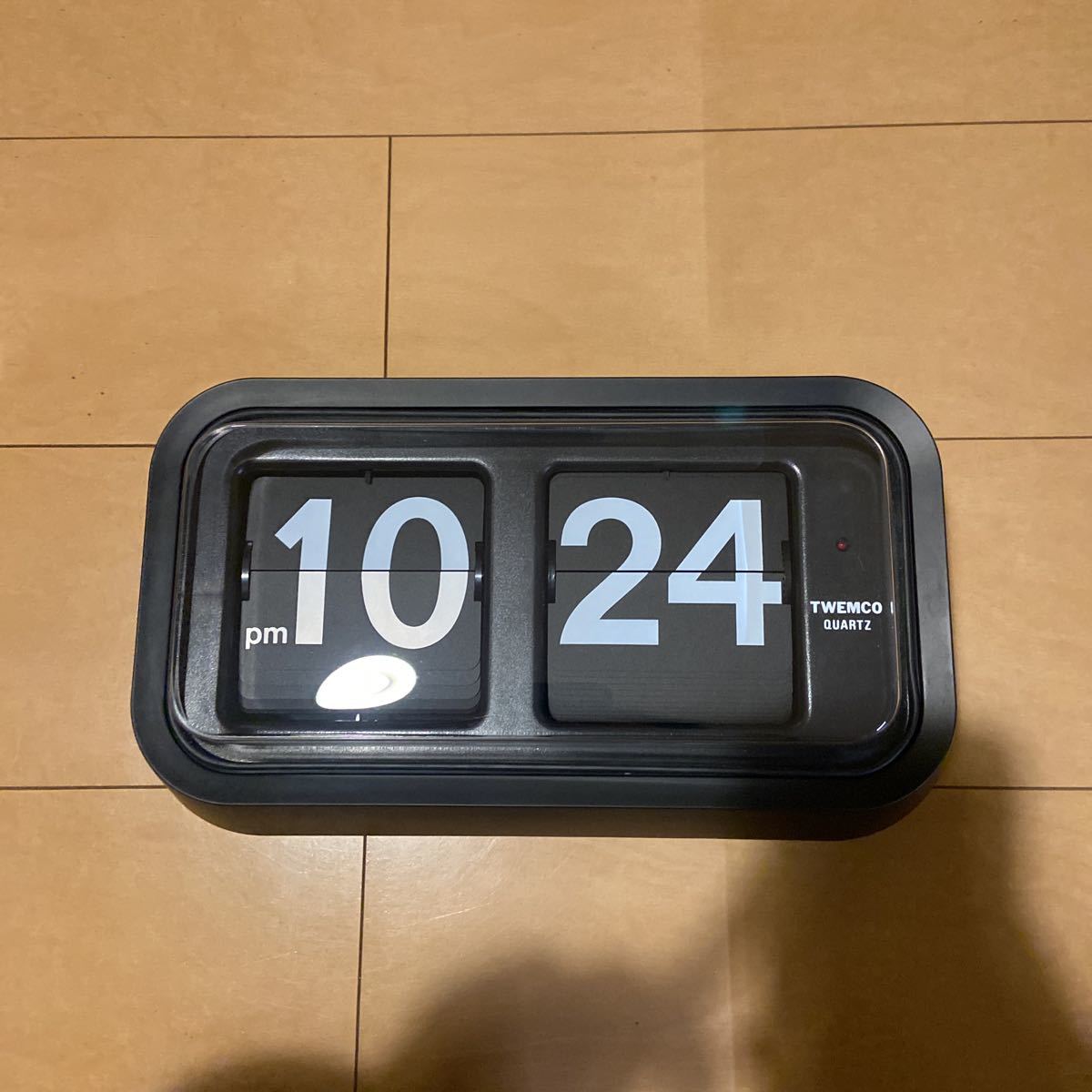 まとめ買いでお得 在庫品のみ! BQ-58ブラック/ブラック Twemco 掛時計