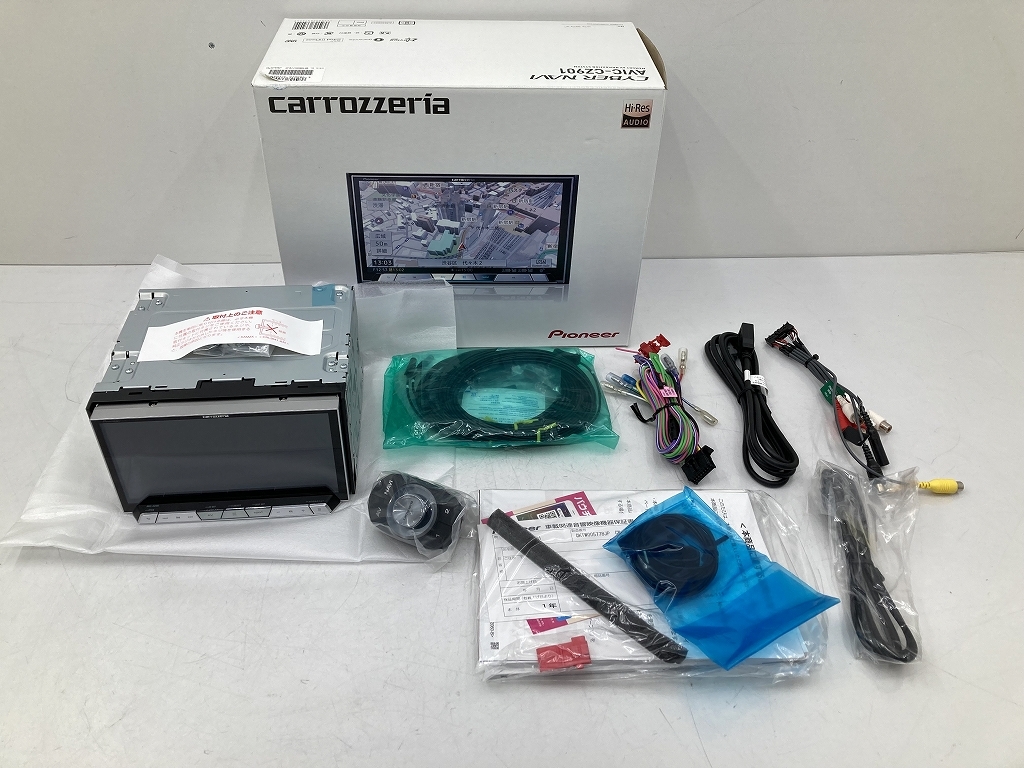 未使用 carrozzeria カロッツェリア サイバーナビ AVIC-CZ901 CD DVD