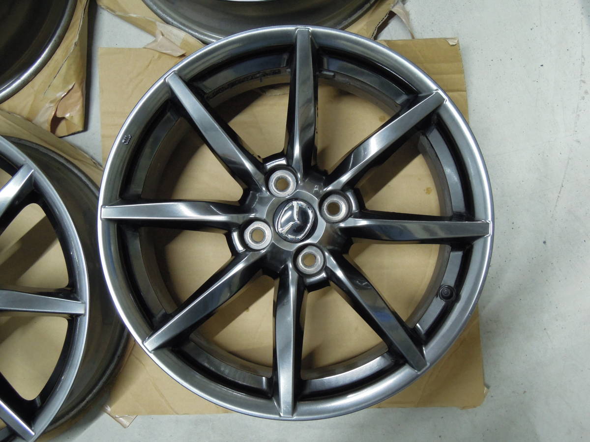 マツダ ND ロードスター RF 純正 ホイール 4本 17インチ 7.0J PCD100