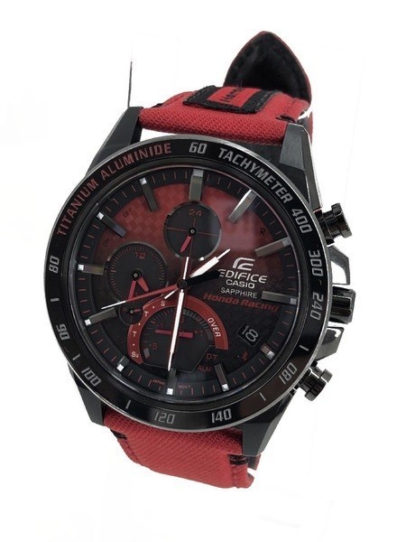 CASIO メンズ腕時計 HONDA Racing Limited Edition ソーラー腕時計 #21