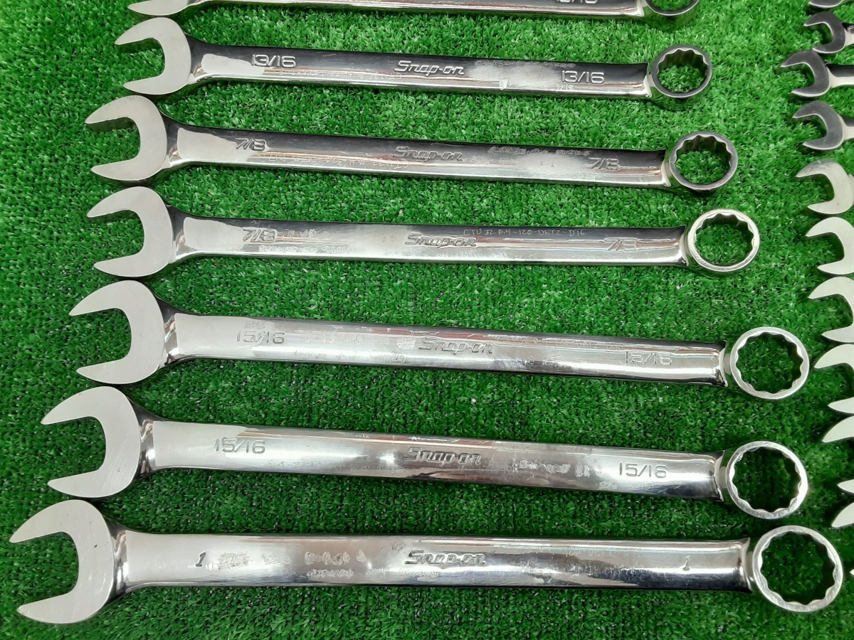中古品 スナップオン Snap-on ~ OEX32B コンビネーションレンチセット