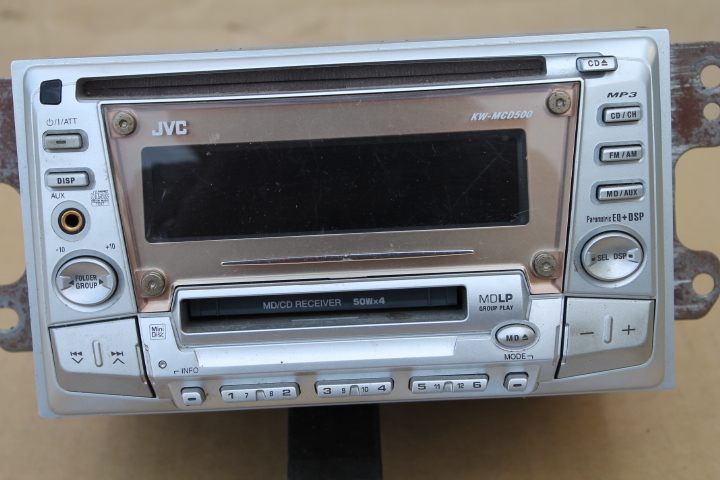 KS-078-3 JVC Victor MD/CD RECEVER MODEL NO. KW-MCD500