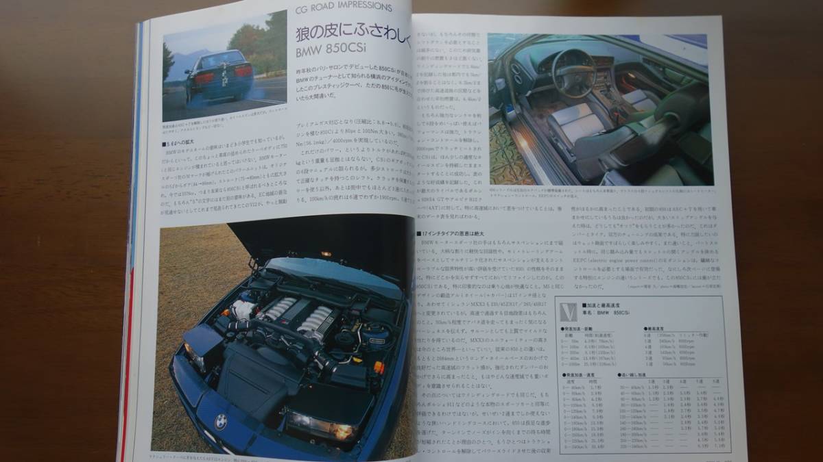 カーグラフィック CG 1993年3月号 ホンダ インディー,ゴルフⅢ,190E DTM,BMW 850,M3,マセラーティ ギブリ,ルノー トゥインゴの画像7