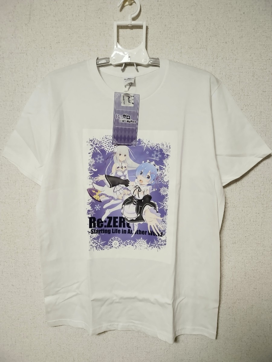 SALE／10%OFF 新品 未使用 Re:ゼロから始める異世界生活 レム Tシャツ