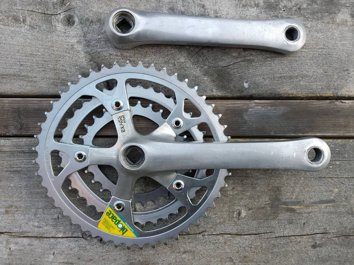 Yahoo!オークション - 中古 クランクセット SHIMANO EXAGE trail Yahoo!オークション - 中古 クランクセット SHIMANO EXAGE trail