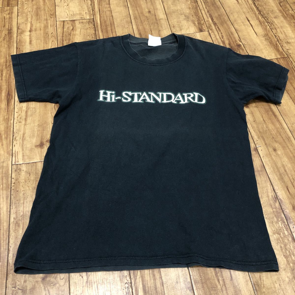 ハイスタンダード Hi-STANDARD ピザオブデス　 PIZZA OF DEATH ken yokoyama 横山健一 半袖Ｔシャツ ブラック Mサイズ バンＴ USA製_画像1