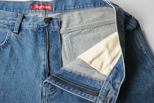 ★美品 Supreme ◆21SS Handstyle Denim Painter Short デニム ペインター ショーツ インディゴ W36 ハーフパンツ シュプリーム ◆WX8_画像6