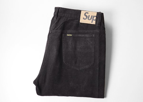 Supreme ◆ Corduroy 5-Pocket Pant ダークブラウン W36 コーデュロイ パンツ シュプリーム ◆492/FM13
