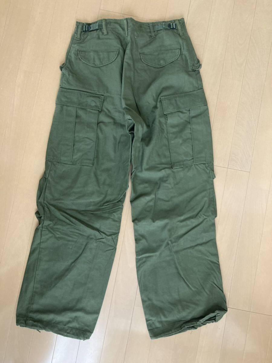 米軍実物 M65 カーゴパンツ74年度 NYRON RAYON レア 希少品 美品 個人