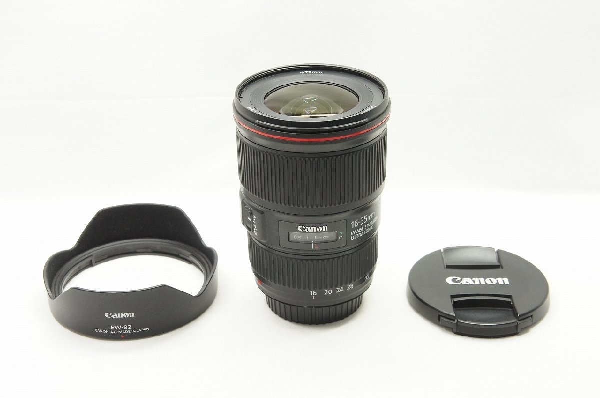 アルプスカメラ】良品 Canon キヤノン EF 16-35mm F4L IS USM ズーム