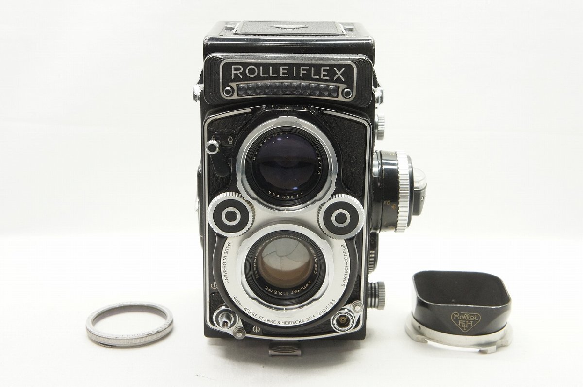 アルプスカメラ】良品 Rollei ローライ ROLLEIFLEX 3.5F type5