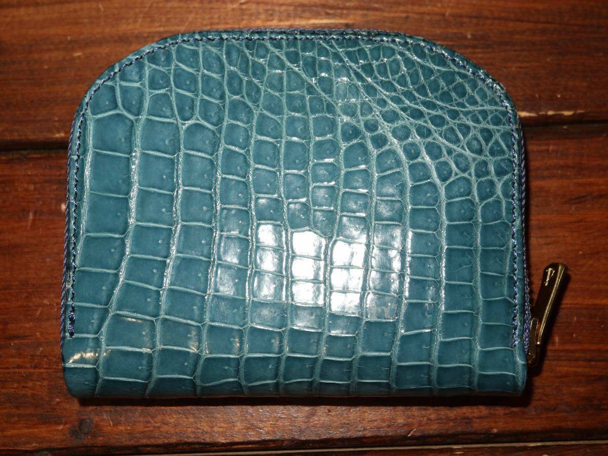 未使用 Fire bird クロコダイル 二つ折り財布 / 財布 ウォレット