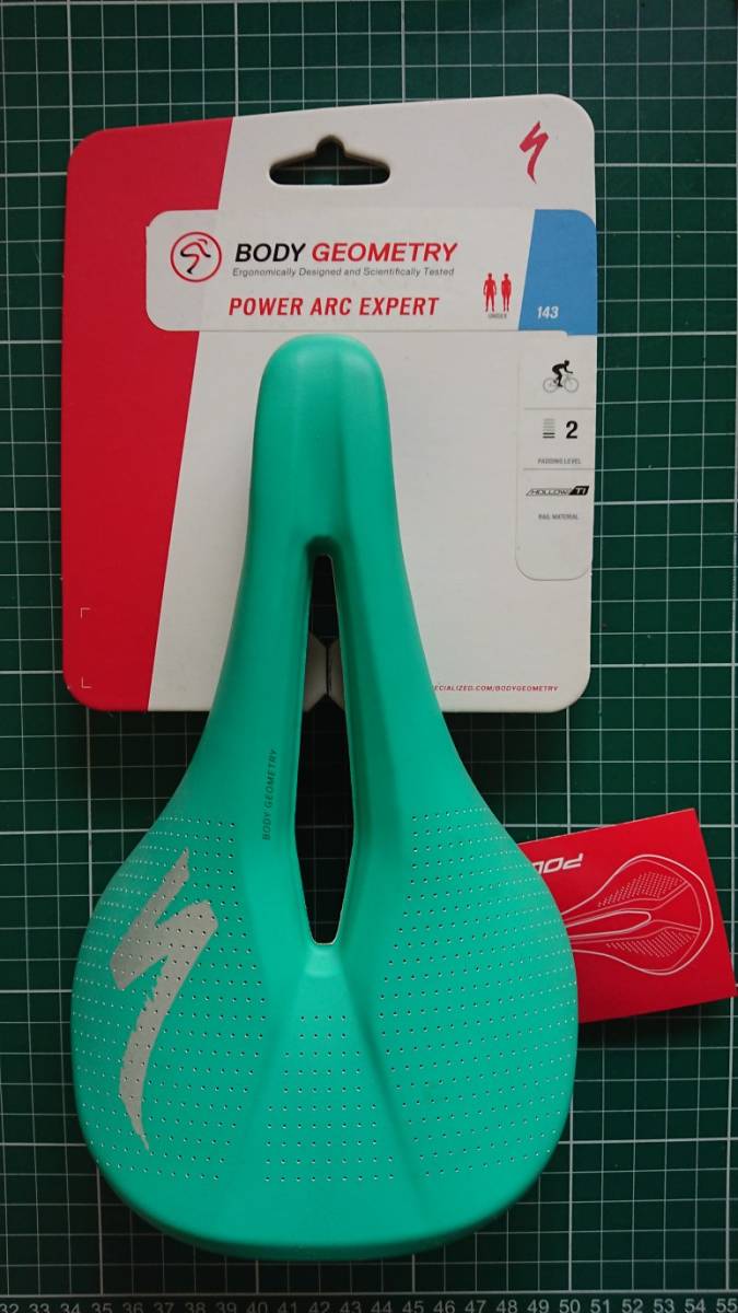 SPECIALIZED POWER ARC EXPERT　HOLLOW TIレール 143mm　新品未使用　BIANCHIチェレステにも_画像1